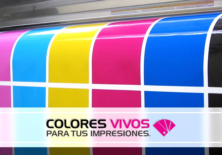 Colores vivos para tus impresiones