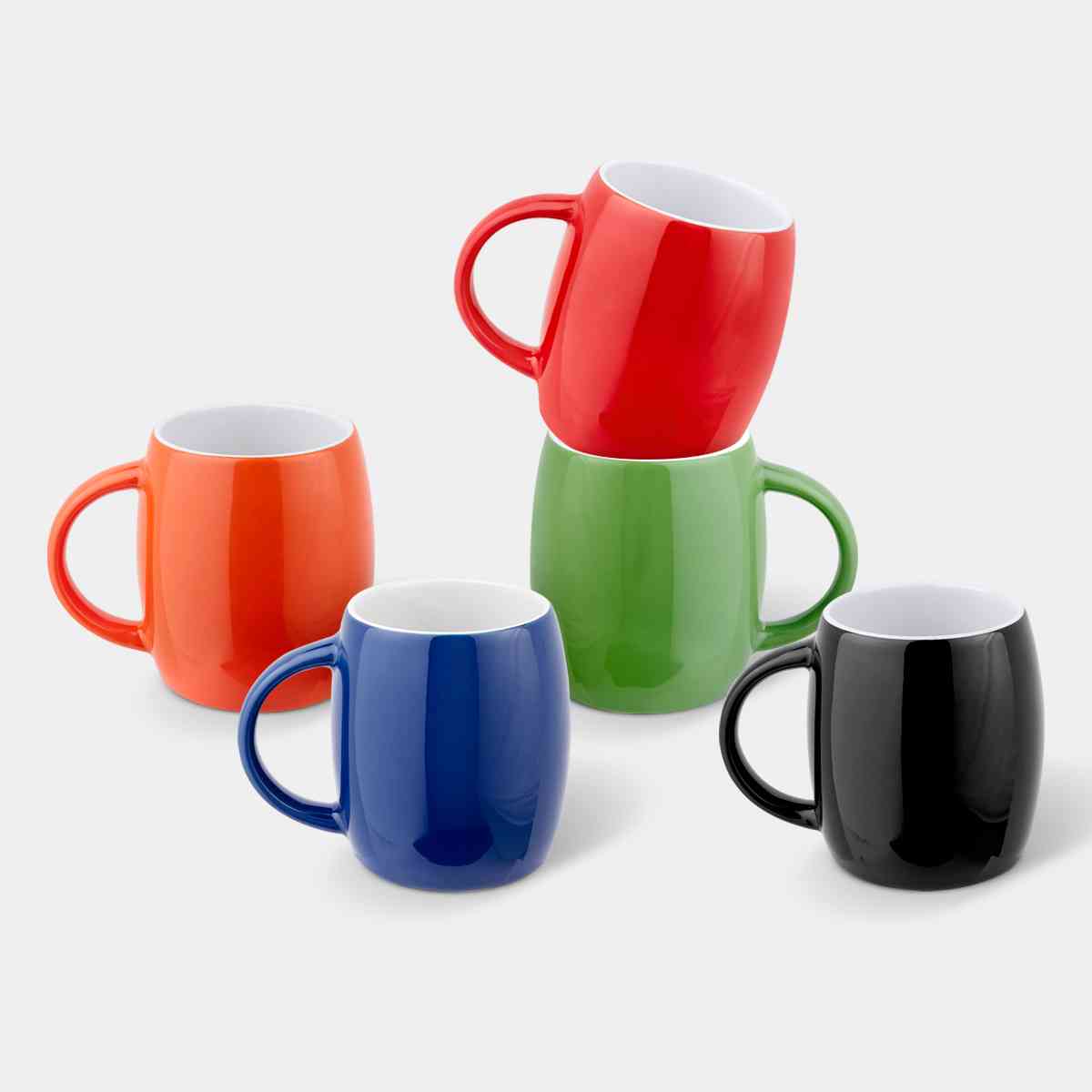 TAZAS de colores brillantes